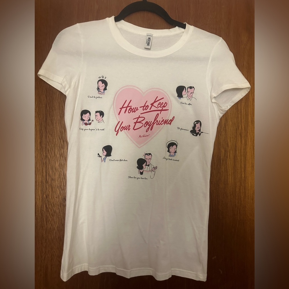 Moschino How to Keep a Boyfriend T-Shirt